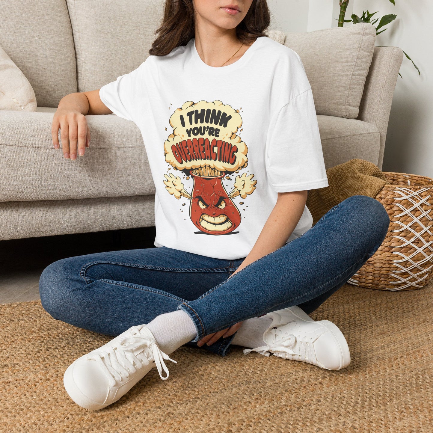 I'm Not Overreacting I'm A Test Tube - Science T-Shirt