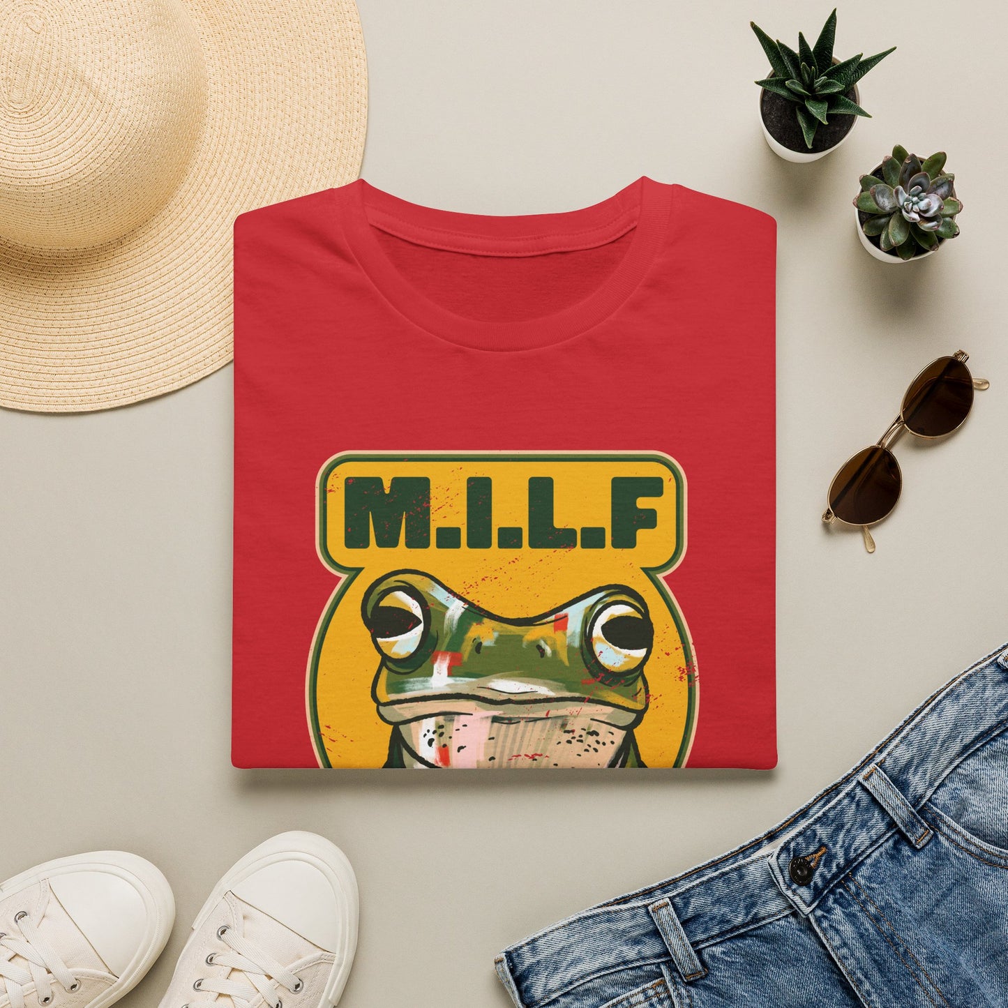Man I Love Frogs - Biology T-Shirt