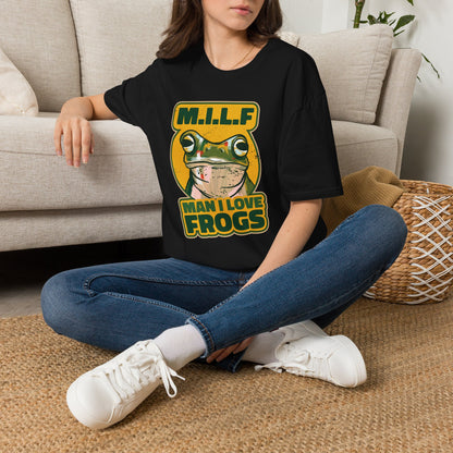Man I Love Frogs - Biology T-Shirt