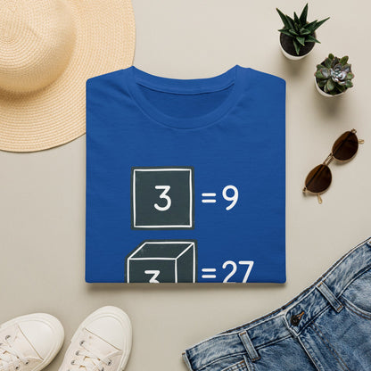 3² Or 3³ - Math Humor T-Shirt