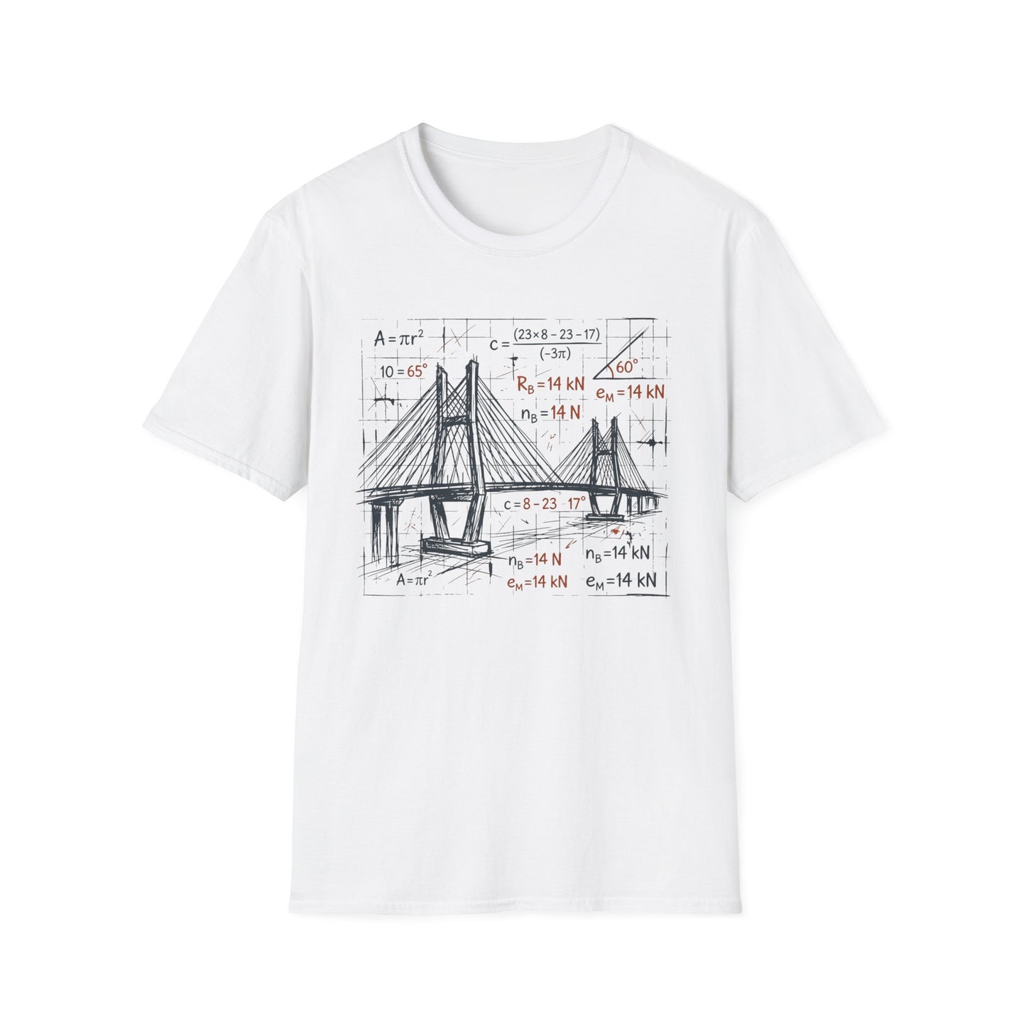 Engineered To Last - Civil Engineering T-Shirt