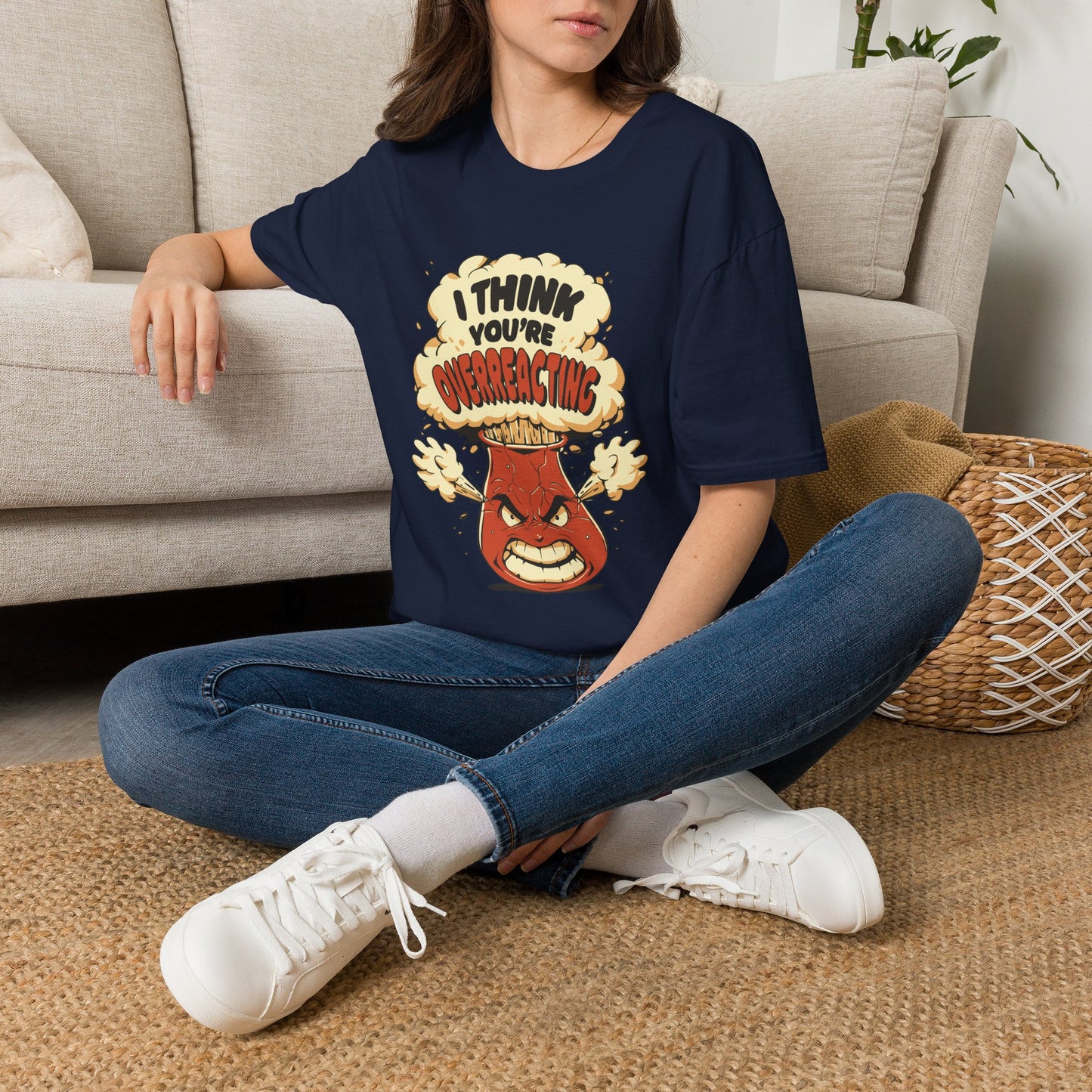 I'm Not Overreacting I'm A Test Tube - Science T-Shirt