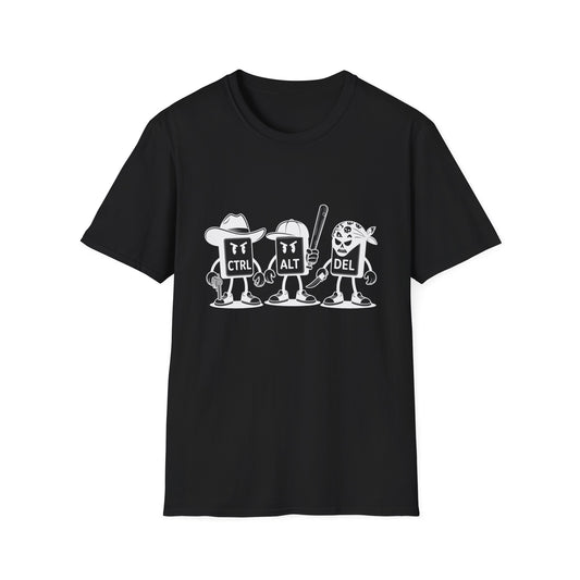 "Ctrl Alt Del Shirt" - Funny Computer Keyboard T-Shirt
