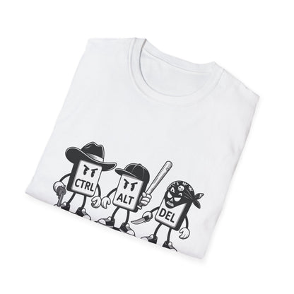 "Ctrl Alt Del Shirt" - Funny Computer Keyboard T-Shirt