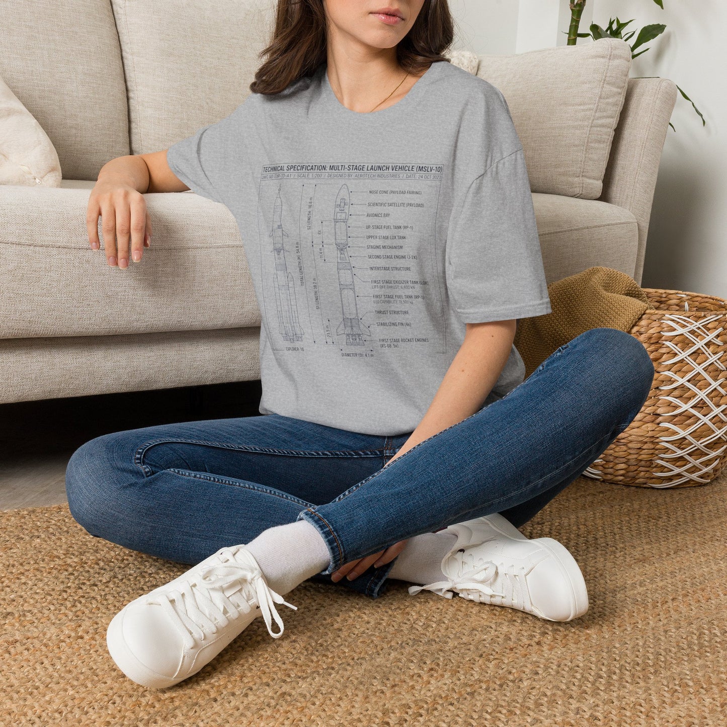 Launch Vehicle - Astronomy T-Shirt