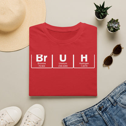 BrUh - That's Bromine Uranium Hydrogen - Chemistry T-Shirt