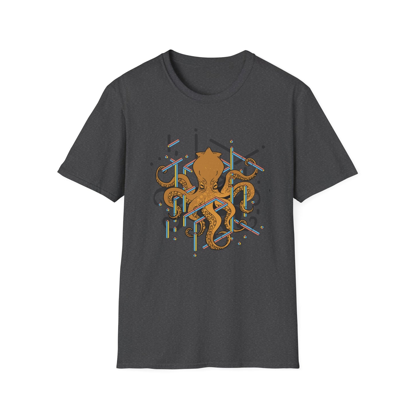 Geometry Never Looked So Tentacular - Math T-Shirt