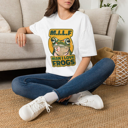 Man I Love Frogs - Biology T-Shirt